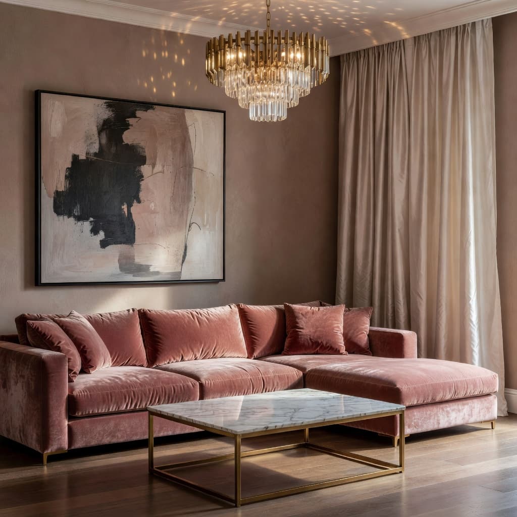 Luxury AI interior design style preview from DecorAI