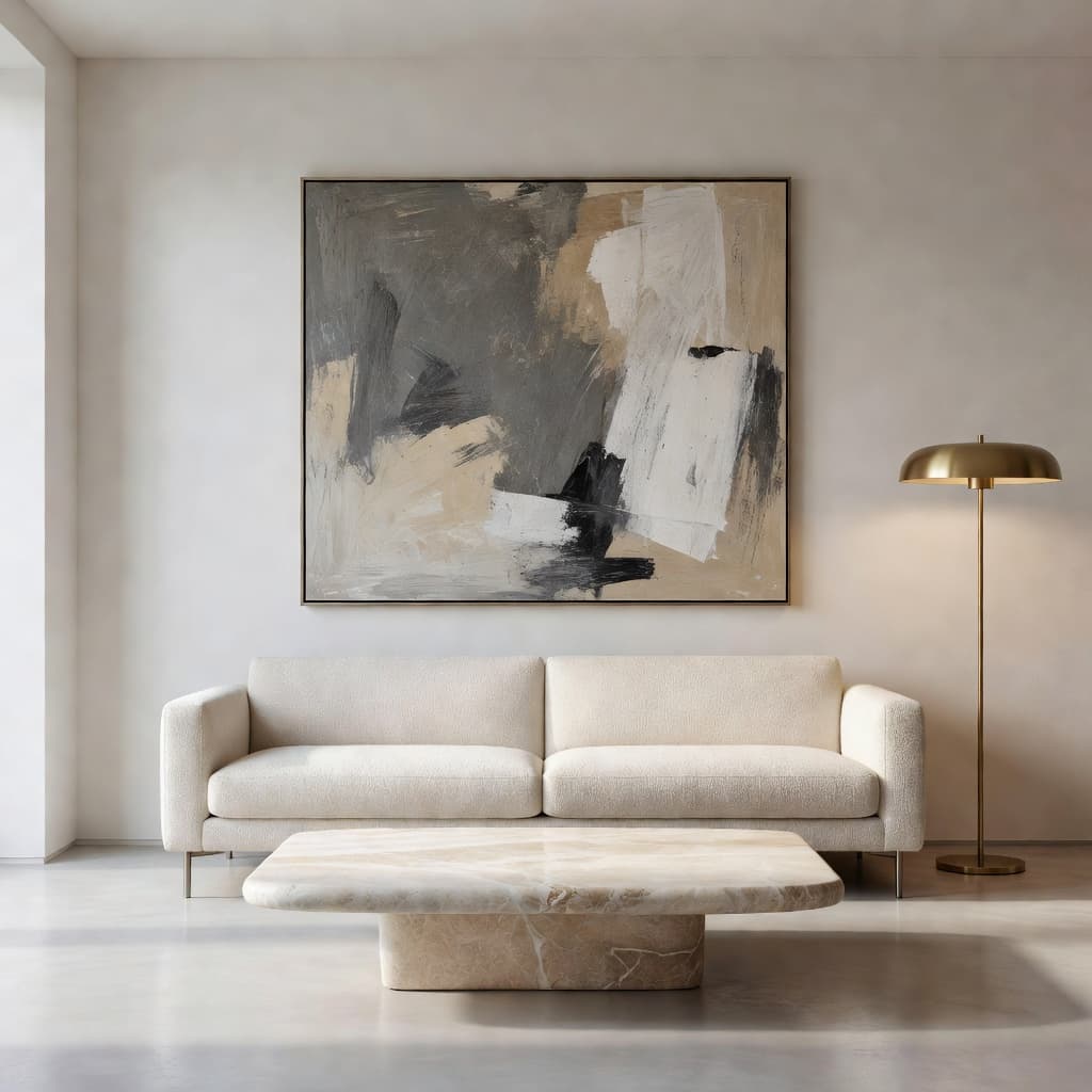 Modern AI interior design style preview from DecorAI